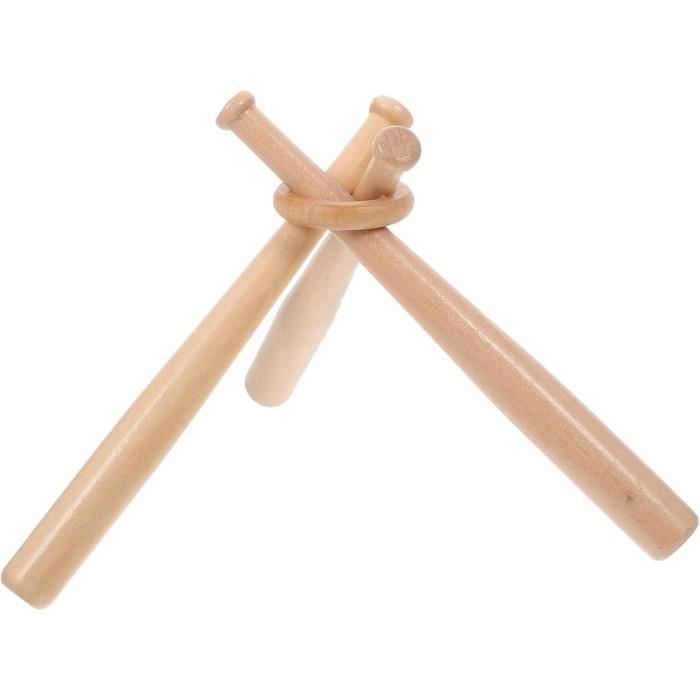 Supports De Batte De Baseball En Bois Ifundom - Affichage Horizontal Ou Vertical - Idéal Pour Souvenirs Et Collections