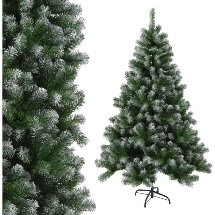 Sapin De Noël Artificiel En Pvc Vert 120 Cm À 270 Cm Haute Densité
