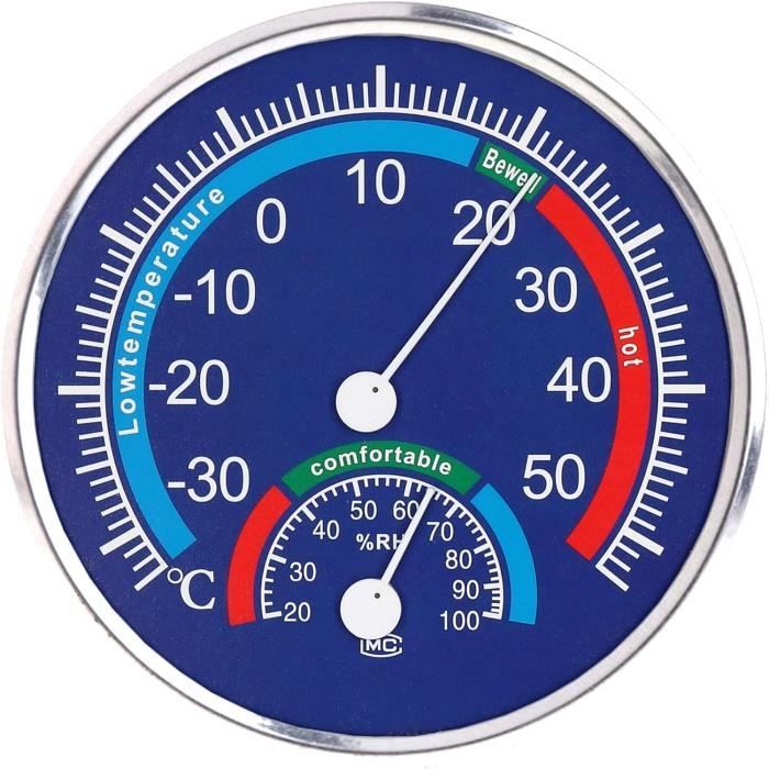 Thermomètre Hygromètre Affichage De La Température Et De L'Humidité ...