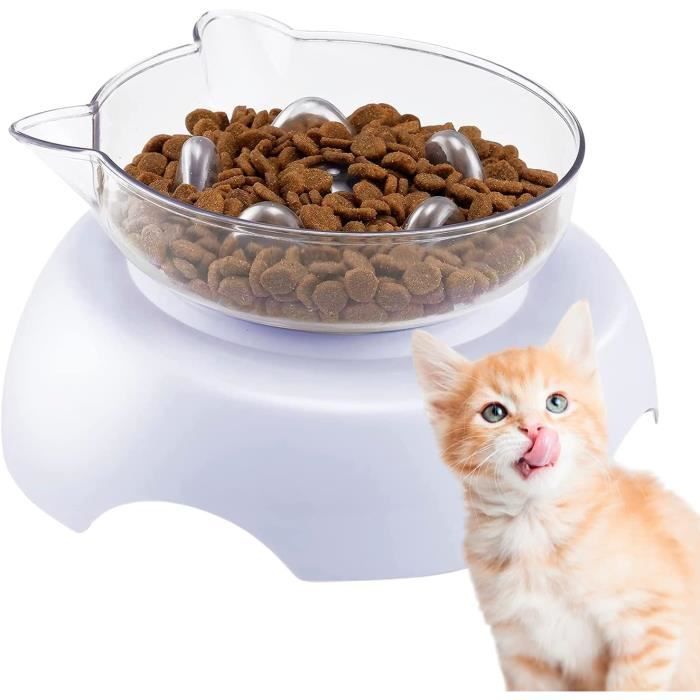Gamelle anti-glouton chat - Kuji™