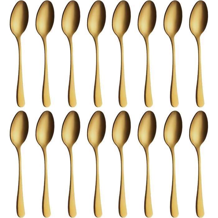 Lot De 12 Cuillères à Dessert Xowine - Acier Inoxydable Élégant 18cm