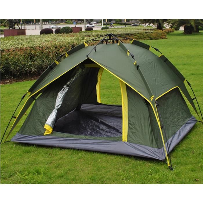 Tente camping Automatique Double Couche FAMILIALE Tente TENTE DE CAMPING