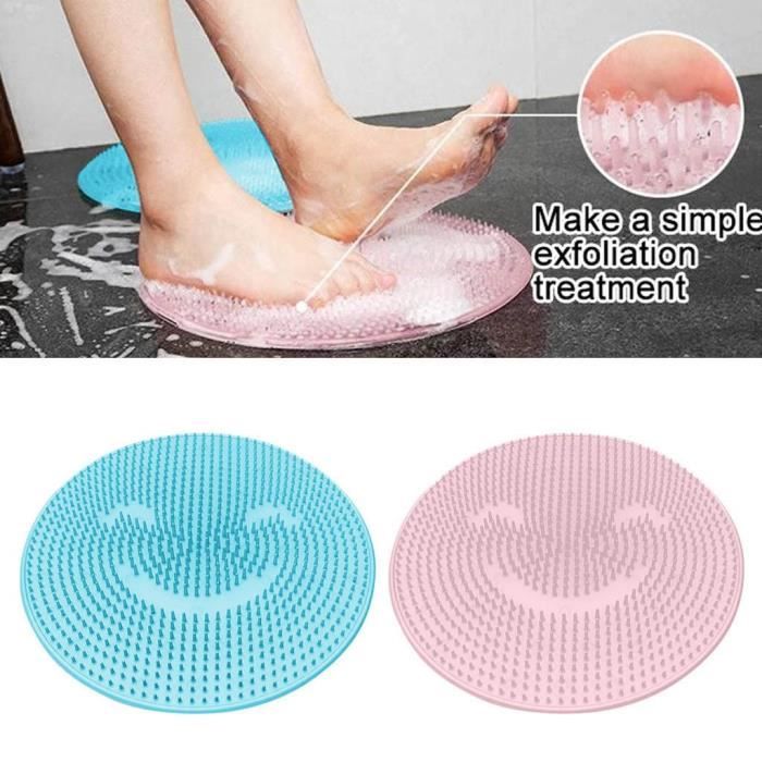 1pc Hanico Brosse de Nettoyage daccessoire de Tapis de Bain Outil de Brosse de Nettoyage pour Tapis de Bain de diatomite
