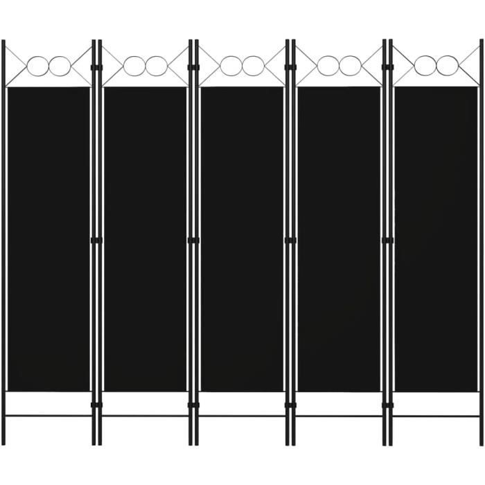 VidaXL Cloison De Séparation 6 Panneaux Séparateur De Pièce