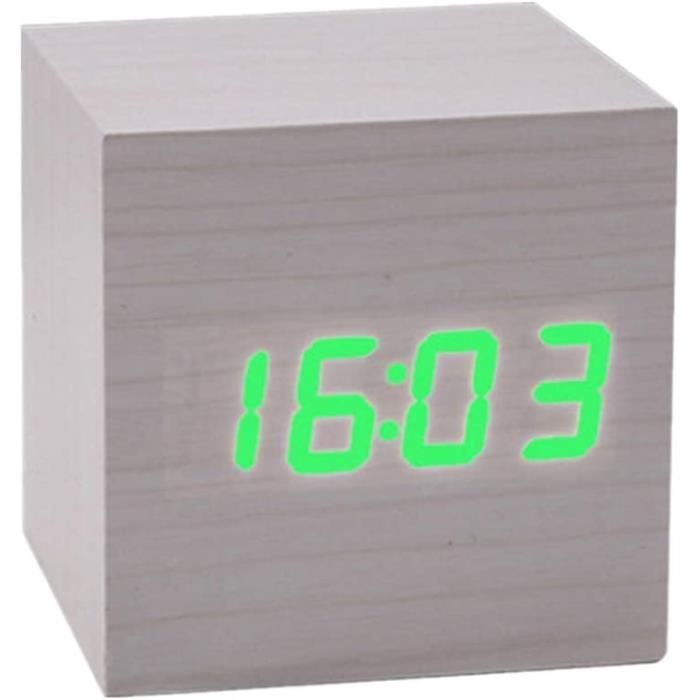Reveil Projecteur Plafond 180° Radio Reveil Projecteur Plafond avec FM 2 Alarmes Snooze Charge