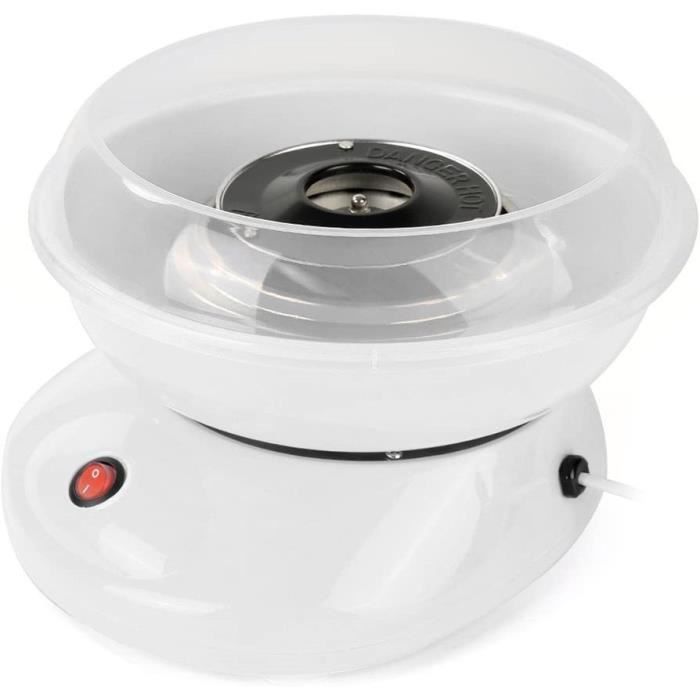 Machine à Barbe à Papa Rétro Bleue – 450W, Idéale Pour Fêtes D’Enfants Et Soirées En Famille !