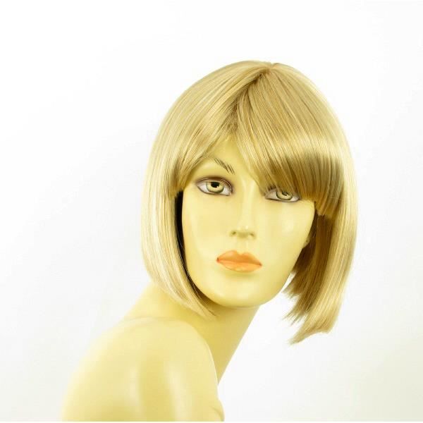 Perruque Femme Courte Blonde Méché Très Clair - YASMINE 15t613 - Synthétique