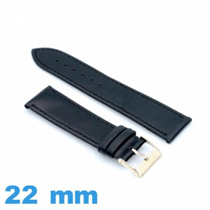 Bracelet De Montre En Cuir Veau Marron 30mm - Neuf Avec étiquettes, Watchband Berlin