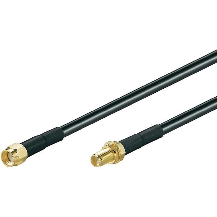 Rallonge SMA Mâle Vers Femelle 5 Mètres - TP-Link - Câble Antenne