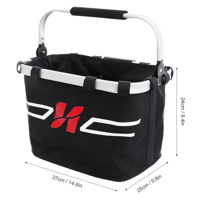 Panier de vélo pour chien, panier de guidon avant de vélo, panier en osier tissé à la main, sac de transport pour chien, chat avec housse, panier de vélo, accessoires de cyclisme