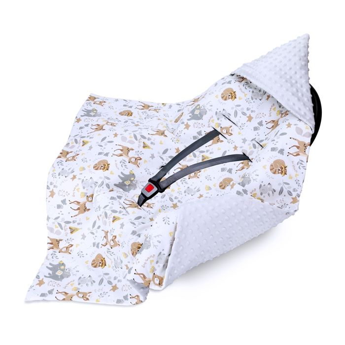 Couverture Bebe Pour Nid D Ange Siege Auto Bebe L Automne Hiver 90x90 Cm Poussette Ressort Ete Chanceliere Cerf Cdiscount Puericulture Eveil Bebe