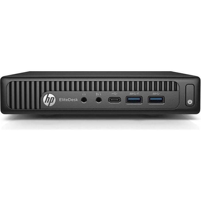 Mini PC - HP - EliteDesk 800 G2 Mini - Intel Core i5-6500T - 16 Go DDR4 - 256 Go SSD Reconditionné - Hewlett-Packard reconditionné disponible sur Cdiscount Seconde Vie
