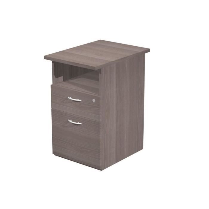 Caisson Pronto Metal Hauteur Bureau Cendre Achat Vente Caisson De Bureau Caisson Ht Bur P60cm Pronto Cdiscount