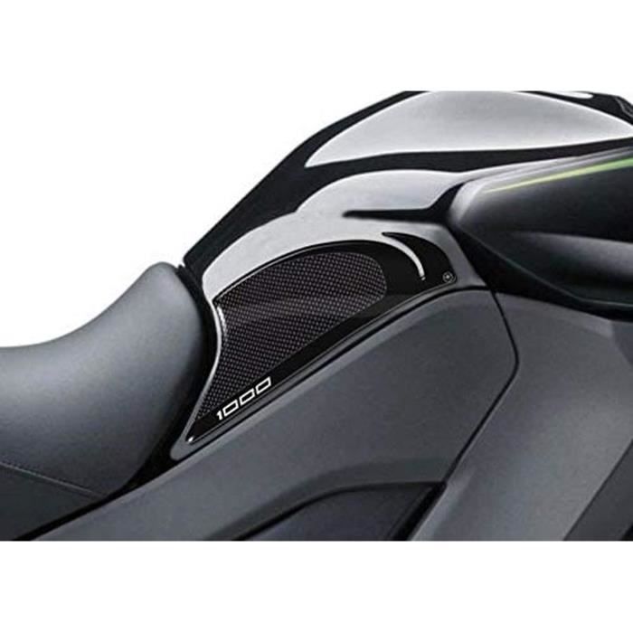 2 Adhésifs 3D Gel Protection Réservoir Compatible Pour Moto Kawasaki Versys 1000