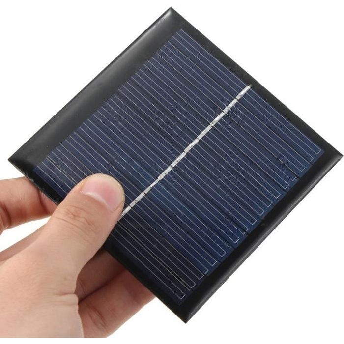 1w 5 5v Panneau Solaire Petit Module Cellule Pv Pour Les Kits Solaires Bricolage Cdiscount Bricolage
