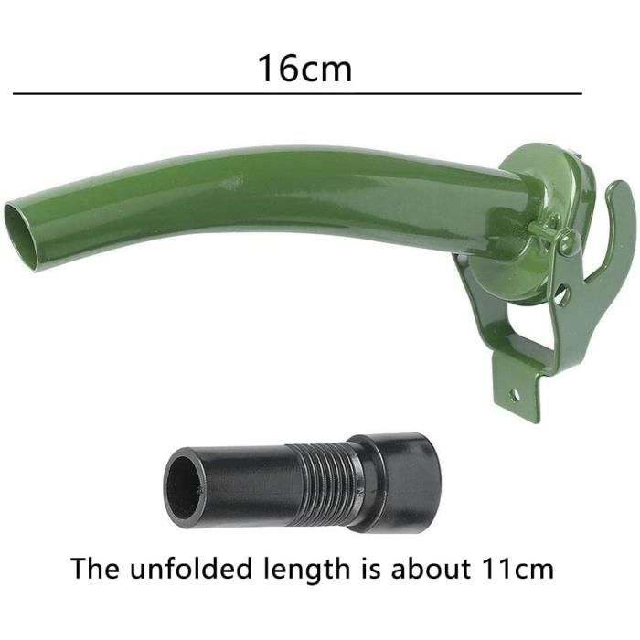 BEC VERSEUR FLEXIBLE En MéTal Avec Joint D'éTanchéIté En Caoutchouc