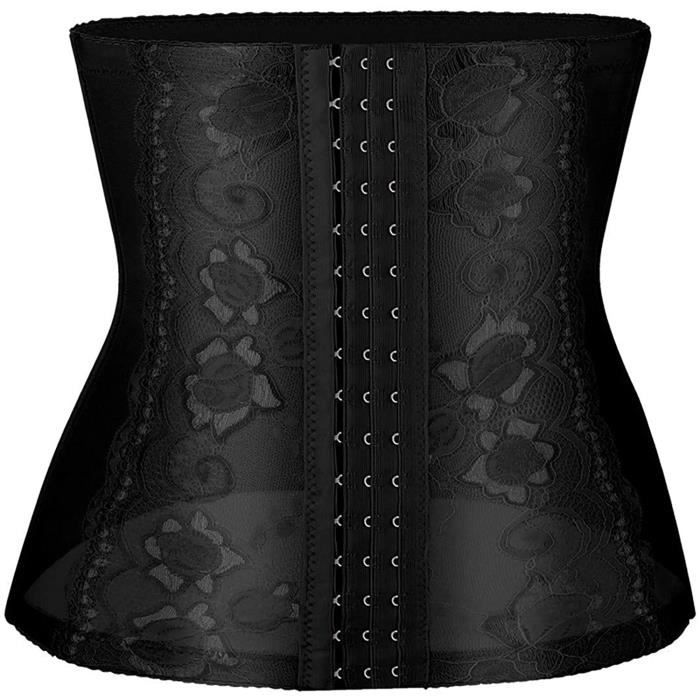 BYBEST Gaine Amincissante Ventre 1 pièces Ceinture de Soutien Lombaire pour  Le Bas du Dos pour Les Femmes Hommes Ceinture de Sport réglable pour Le