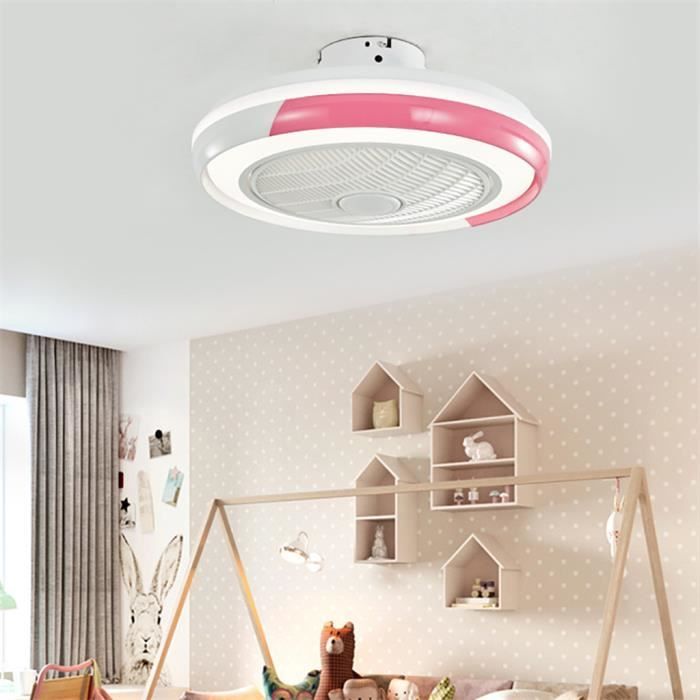 Ventilateur de plafond moderne - 132 cm - Blanc