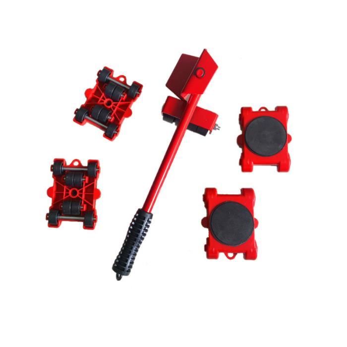 Ensemble D’outils De Yoga Réglable 28 Pièces – Nylon Rouge, Léger, Design Unique