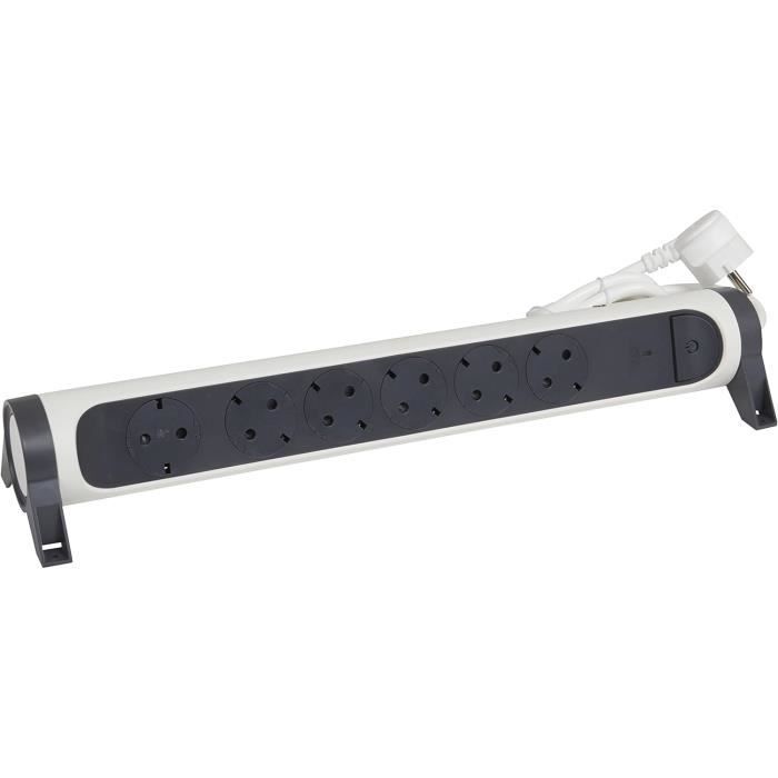 Multiprise Avec Interrupteur 6 Prises 1m