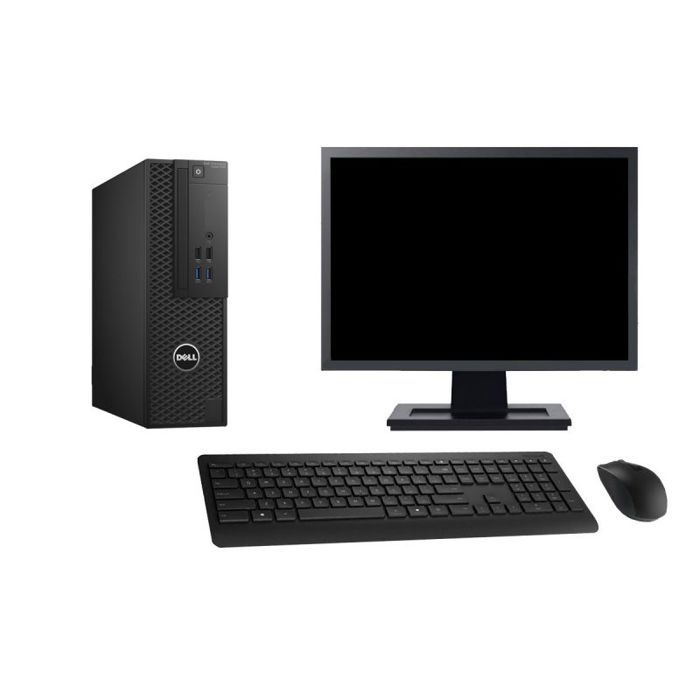 PC Dell T3420 SFF Ecran 22 i7-6700 RAM 16Go Disque 500Go HDMI Windows 10 Wifi Reconditionné - Dell reconditionné disponible sur Cdiscount Seconde Vie