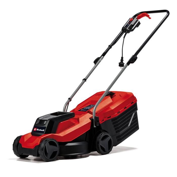 Einhell Tondeuse à gazon électrique GC EM 100032 1 largeur de coupe 32 cm hauteur de coupe réglable à 3 niveaux bac collecteur - vue 2