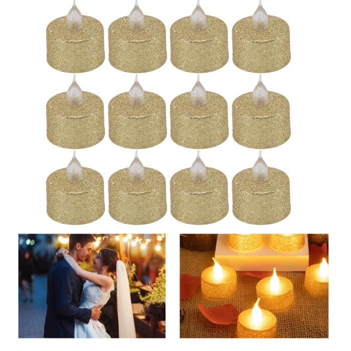 Chaîne D'éclairage Électronique LED Bougies Sans Flamme Scintillantes Chaîne D'éclairage Électronique LED Bougies Sans Flamme Scintillantes