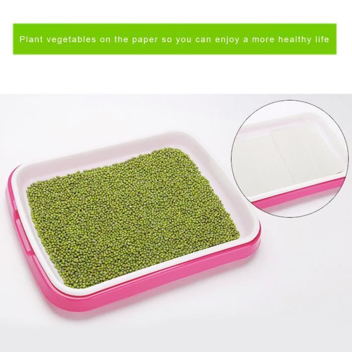 Paniers De Culture Carrés Bioponis - Lot De 10 - Pour Potager Intérieur Hydroponique - 43x43x57mm