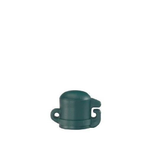GAH-Alberts Lot de 10 capuchons en plastique pour poteaux fins Vert 16 mm - 654788