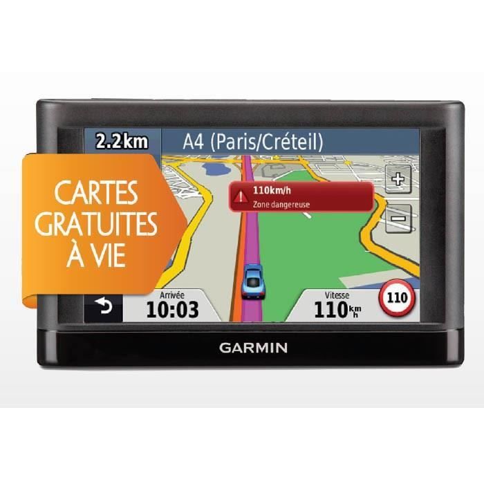 GARMIN NUVI 42 LM SE plus GPS 4,3", 15 pays Cartes gratuites à vie Cdiscount Auto