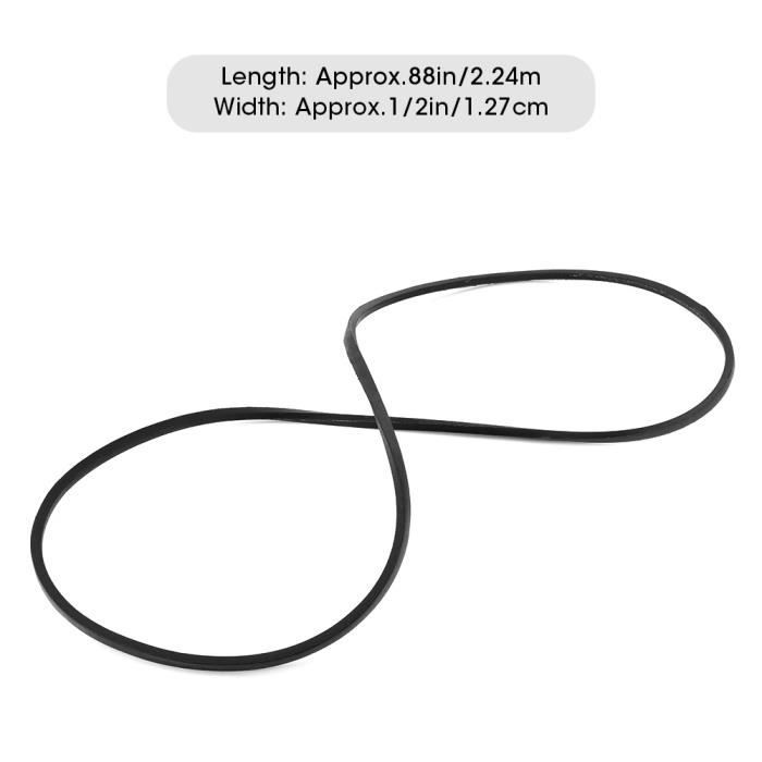 LTA COOL Courroie Pour Tondeuse à Gazon 96,5 Cm 1,6 Cm X 175,5 Cm Compatible Avec MTD 954-0329A, 754-0329A, 754-0433, 954-0433