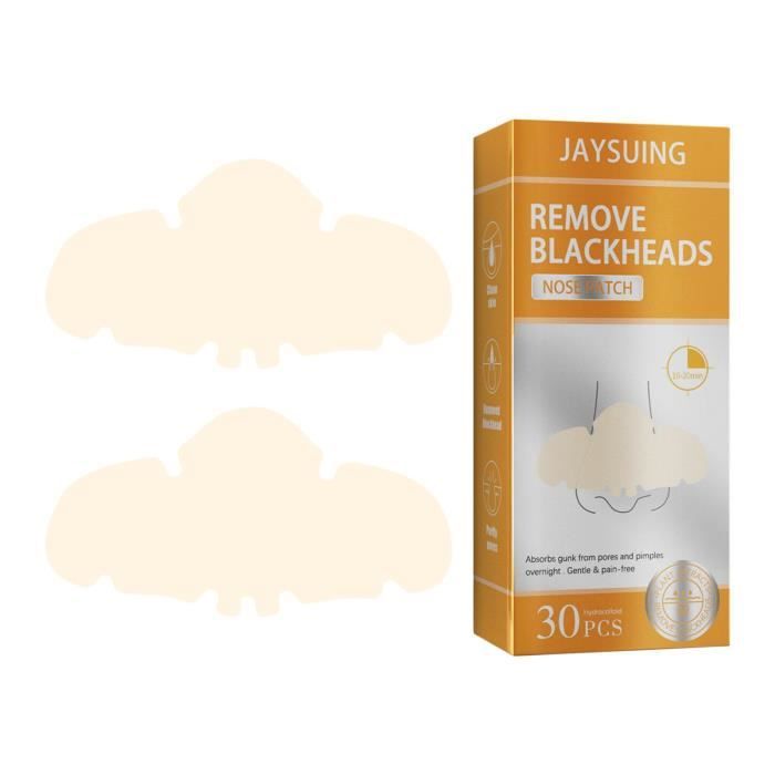 30 pièces Bandes Patch pour le nez Supprimer les points