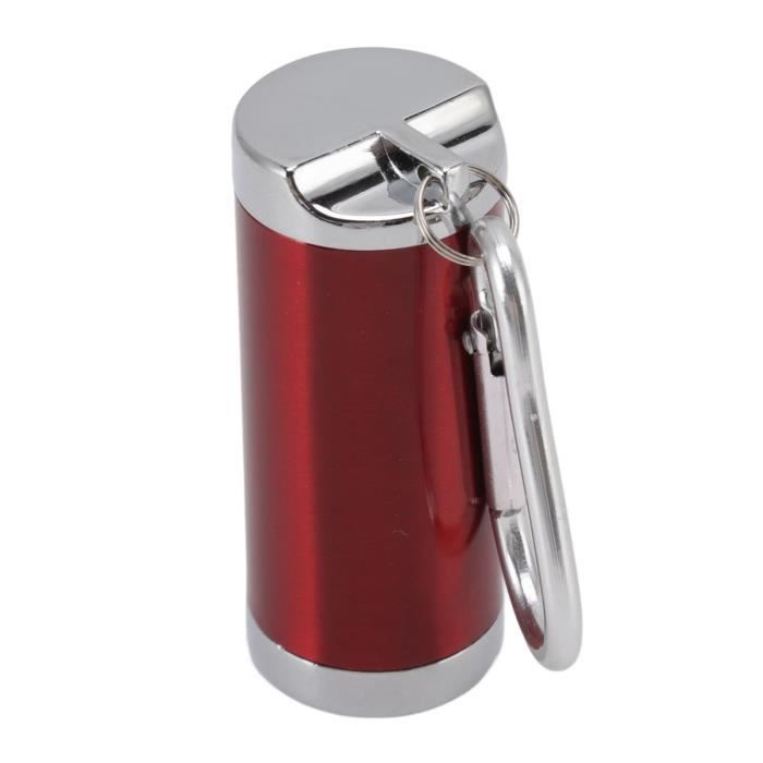 GOTOTOP Outdoor Pocket Ashtray, Stainless Steel Rust Resistance Exquisite  Look Buckle Design Safe Ashtray pour cendrier Rouge - Cdiscount Au quotidien