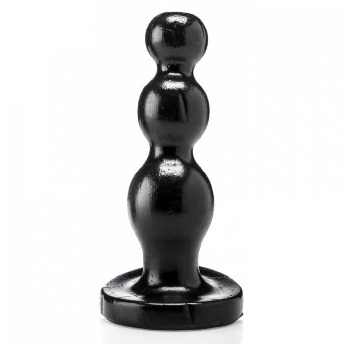 Plug Anal XXL Hardtoys HT01 - Noir - 13 X 7,2 Cm - Vinyle Réaliste - Neuf - Unisexe
