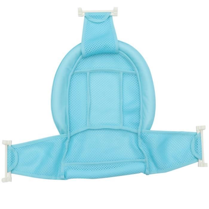 Siège De Bain Pour Bébé Flottant - Coussin Antidérapant Pliable, Taille 45x34 Cm | Pour Nouveau-nés 0-12 Mois