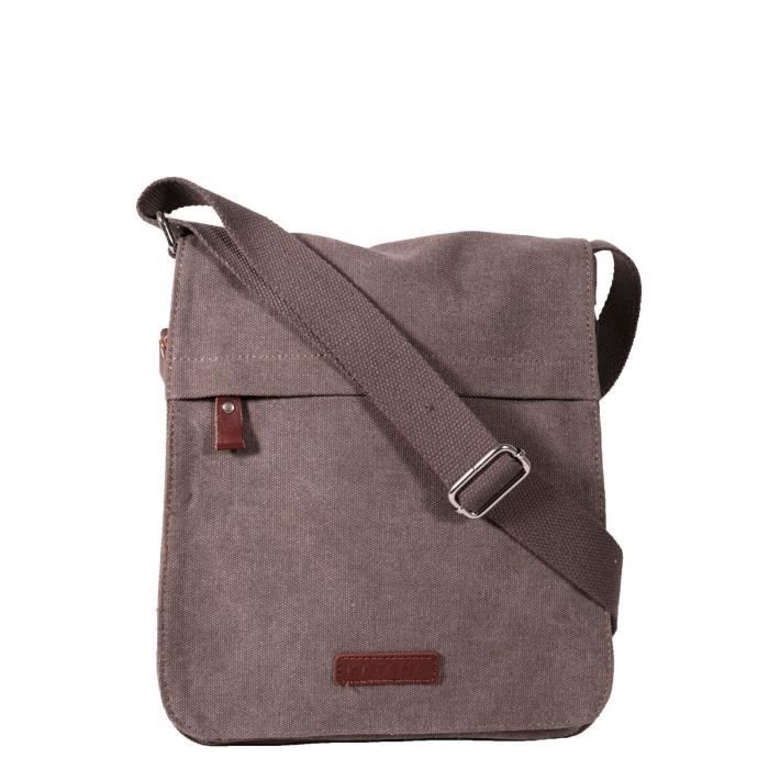 Sac de Voyage à Main Bandoulière en Toile Unisexe