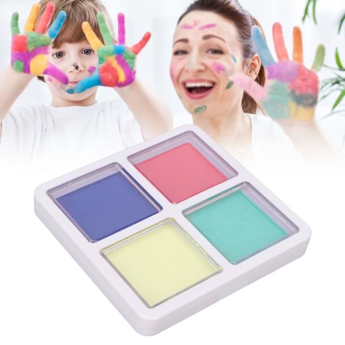 Palette De Peinture En Porcelaine Carrée Blanche - Plateau 7 Puits Pour Enfants Et Artistes, Idéal Aquarelle Et Gouache