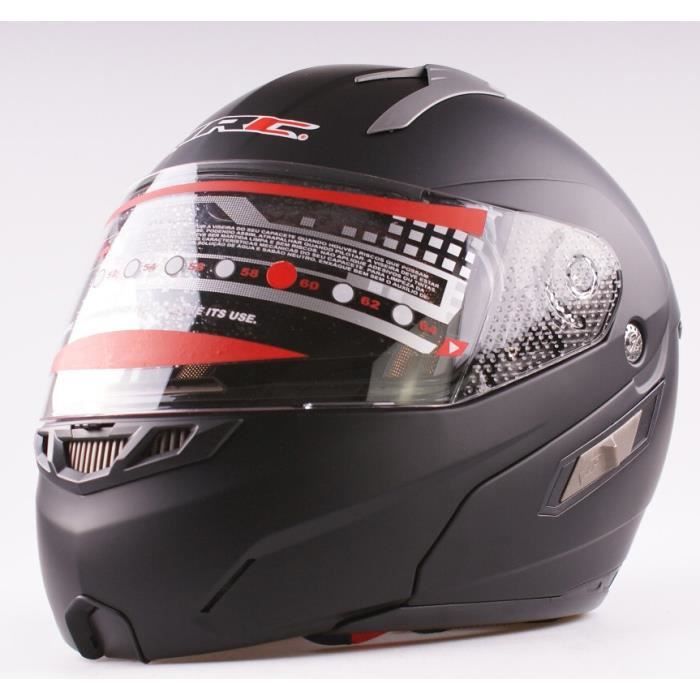 Leopard LEO-608 Casque Jet Moto Vintage Double Visi/ère ECER Homologu/é Homme Femme