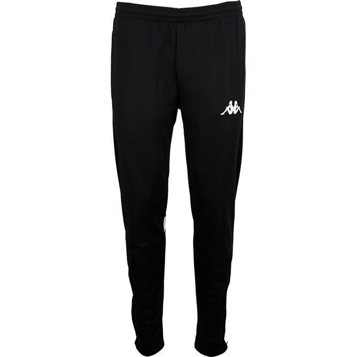 Pantalon de sport pour homme Kappa Tarente Noir Bas de jambes zippes 100 polyester Noir Cdiscount Sport