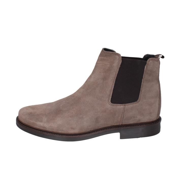 Bottines homme daim marron deals