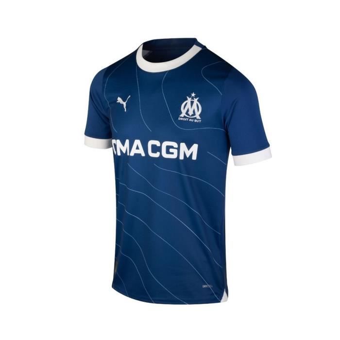Nouveau Maillot Homme Puma OM Olympique de Marseille Exterieur Saison 2023 2024 Cdiscount Sport