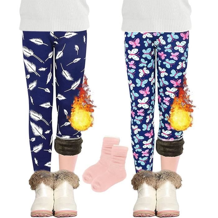 Leggings sales polaire fille