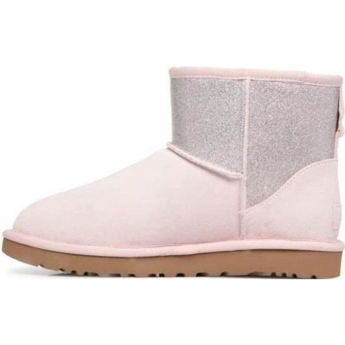 Ugg mini metallic rosa discount