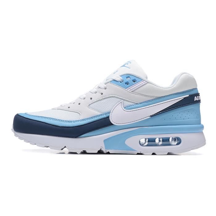 Nike zoom blanche bleu online