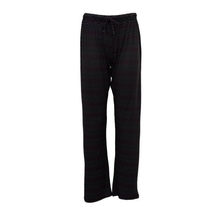 Bas de pyjama à pois colorés Marjane Femme RODIER Noir Cdiscount