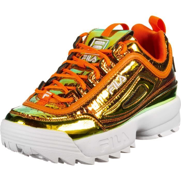 Fila Disruptor F chaussures CHAUSSURES - ACCESSOIRES\u003eCHAUSSURES DETENTE\u003e ESPADRILLE Orange popsicle - Achat / Vente espadrille - Cdiscount