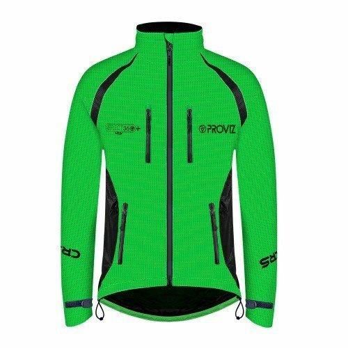 veste de cyclisme - proviz - reflect360 crs plus - vert - homme