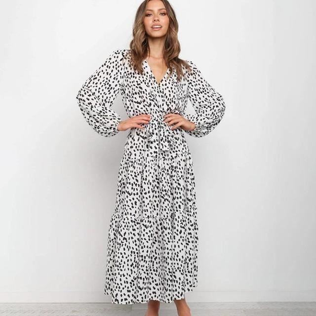 Robe Léopard Manches Longues Kilibbi Taille S/M - Neuf Sans étiquettes, Jamais Portée