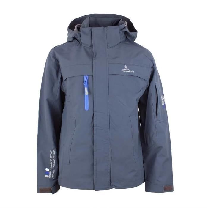 Parka De Ski Enfant Himalaya Mountain – Capuche Amovible, Doublure Polaire Épaisse, Très Chaleureuse – Tailles Kids