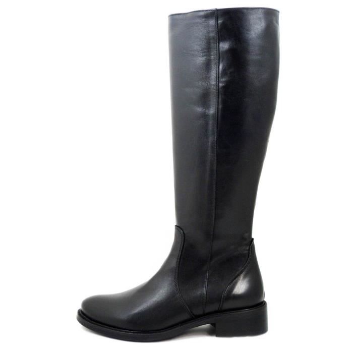 Bottes Cuir Femme Rossella Lopes Noires Genou - Taille UK 5 (EU 38) - Occasion Très Bon état